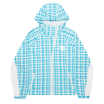 Mertra Asymmetrical Plaid Softshell Blue