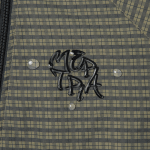 Mertra Asymmetrical Plaid Softshell Green