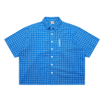 Mertra Plaid Shirt Lapis