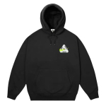 Palace x Nike Tri Swoosh Hood Black