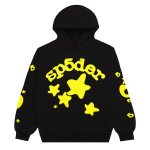 Sp5der Beluga Hoodie Onyx Yellow