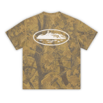 Corteiz Island Puff Print Tee Forest Camo
