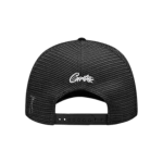 Corteiz Island Puff Print Trucker Hat Black