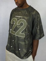 Broken Planet Star Camo Reflective Football Jersey