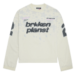 Broken Planet Allstars Mesh Long Sleeve Vanilla White