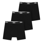 Corteiz Black Alcatraz Boxers [3 Pack]