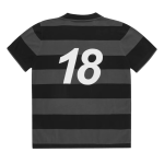 Corteiz Striped Knit Jersey Black