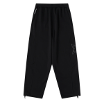 Mertra Split Panel Joggers Black