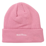 Supreme New Era Box Logo Beanie (FW24) Dusty Pink